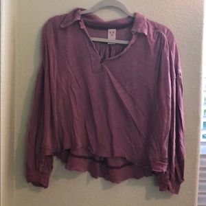 FREE PEOPLE long sleeve